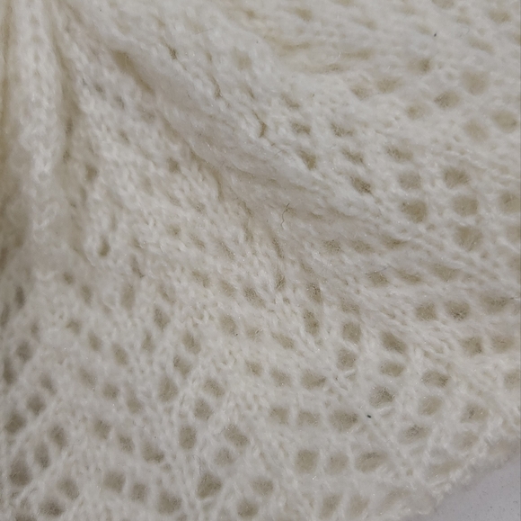 H&M cream crochet beret - Picture 3 of 8